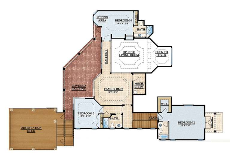 House Plan House Plan #15971 Drawing 2