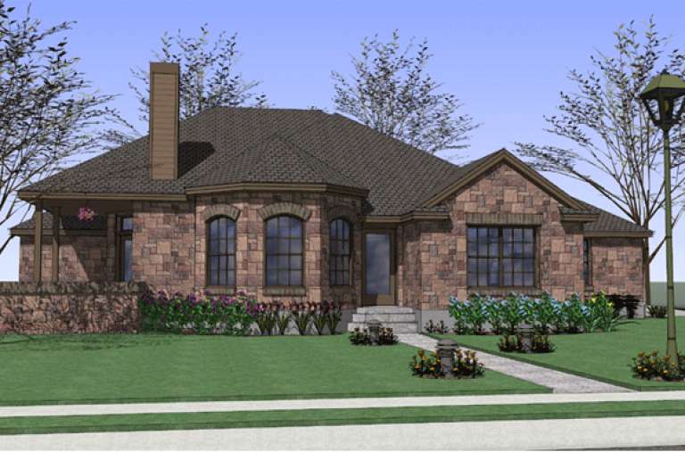 House Plan House Plan #15972 Front Elevation