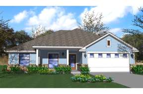 Ranch House Plan #9401-00041 Elevation Photo