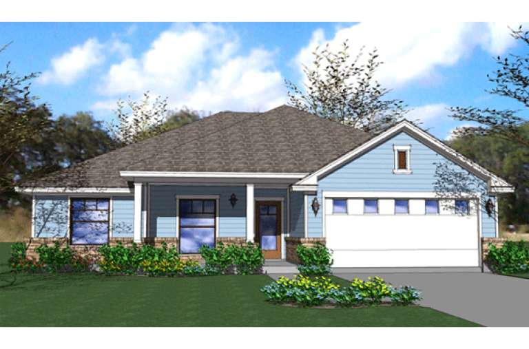 House Plan House Plan #15973 Front Elevation