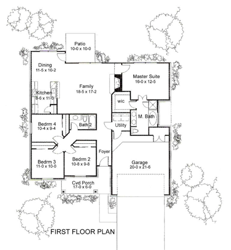 House Plan House Plan #15973 Drawing 1