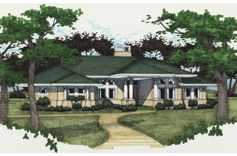 House Plan House Plan #15975 Front Elevation