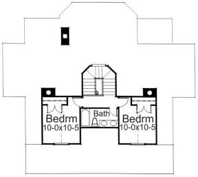 Second Floor for House Plan #9401-00044