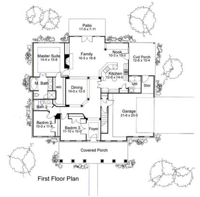 Main Floor for House Plan #9401-00045