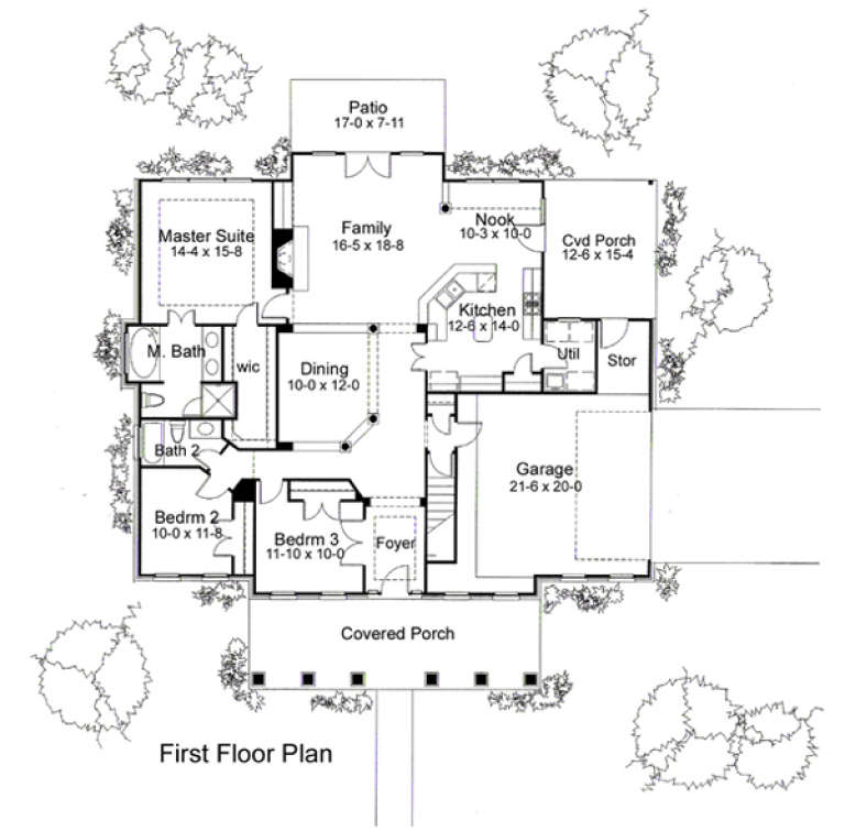 House Plan House Plan #15977 Drawing 1
