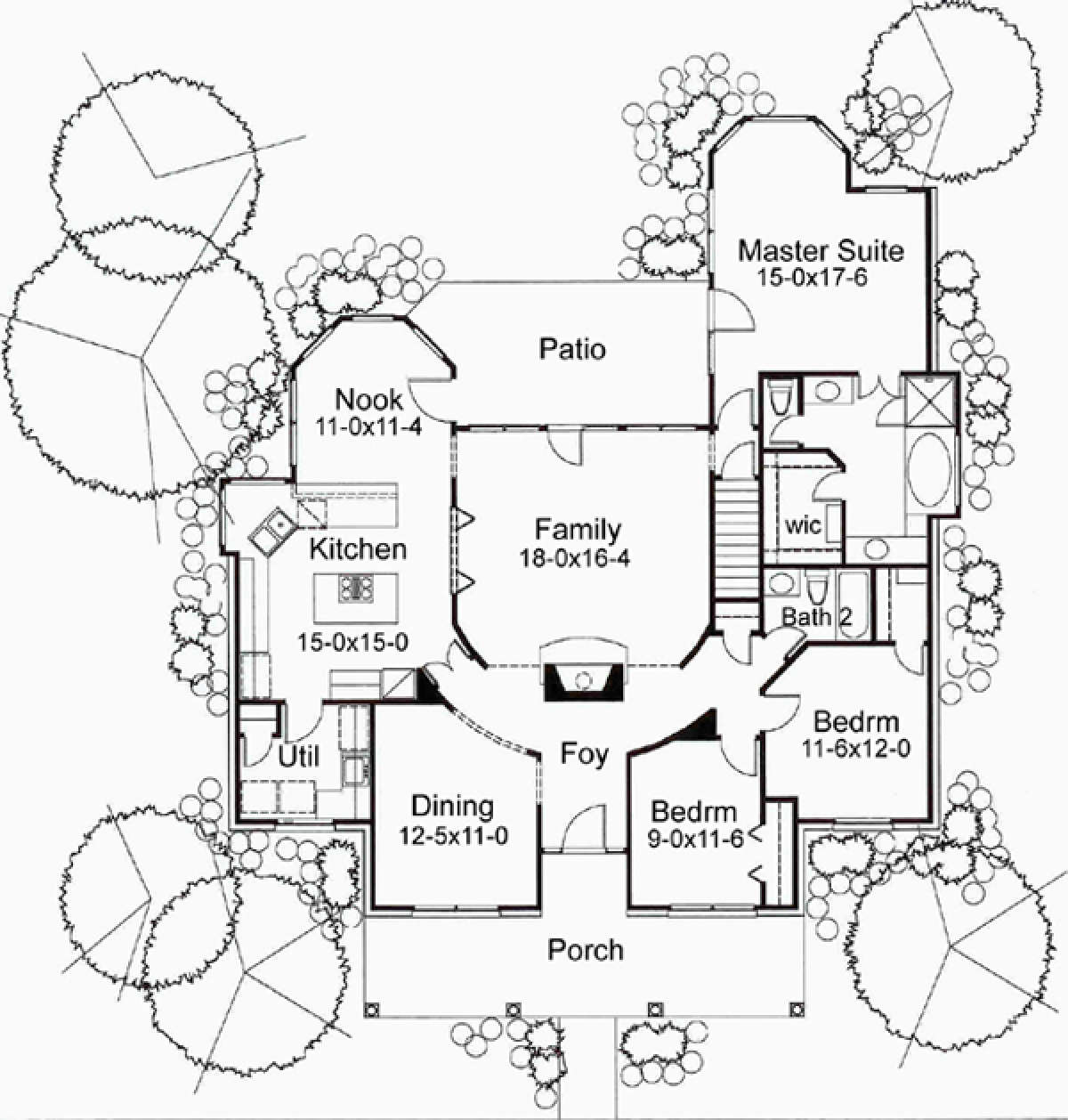 Main Floor for House Plan #9401-00046
