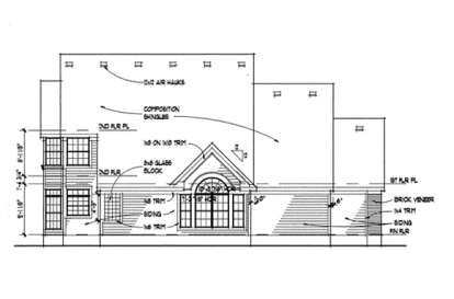 Farmhouse House Plan #9401-00047 Elevation Photo
