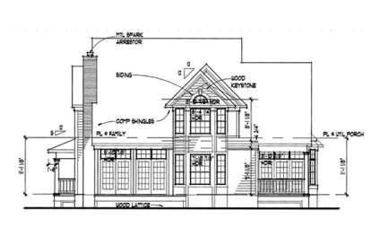 Country House Plan #9401-00048 Elevation Photo