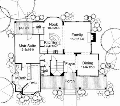 Main Floor for House Plan #9401-00048