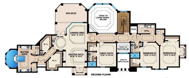 House Plan House Plan #15982 Drawing 2