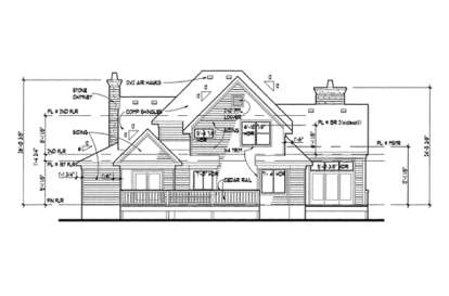 Country House Plan #9401-00049 Elevation Photo