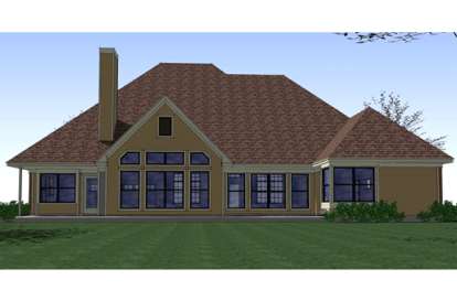 Traditional House Plan #9401-00051 Elevation Photo