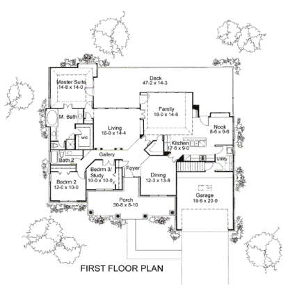 Main Floor for House Plan #9401-00051