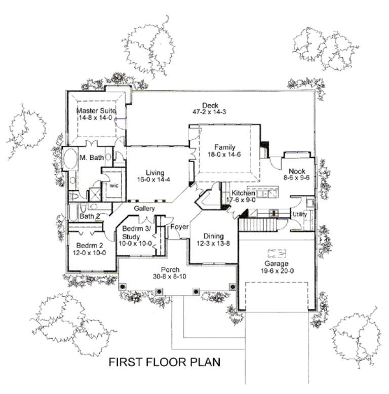 House Plan House Plan #15985 Drawing 1