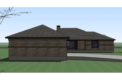 Southern House Plan #9401-00053 Elevation Photo