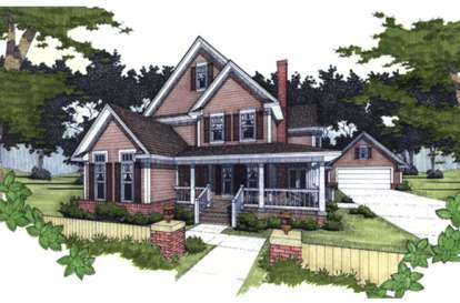 House Plan House Plan #15989 Front Elevation