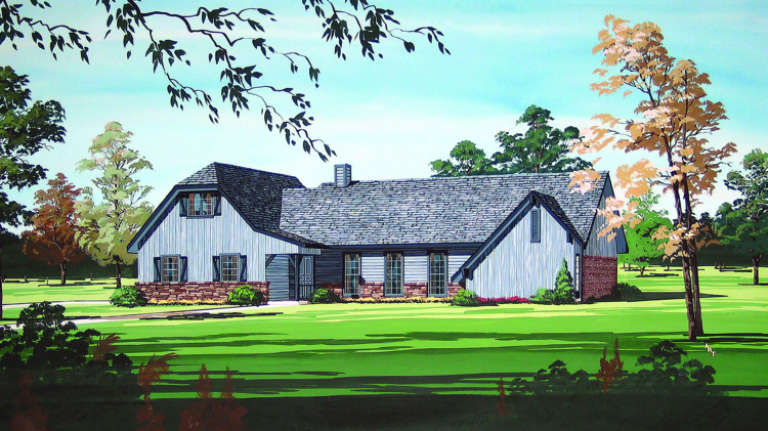 House Plan House Plan #1599 Front Elevation
