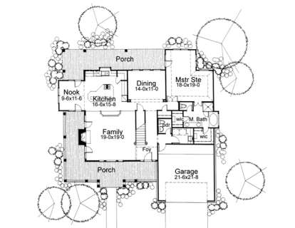 Main Floor for House Plan #9401-00057