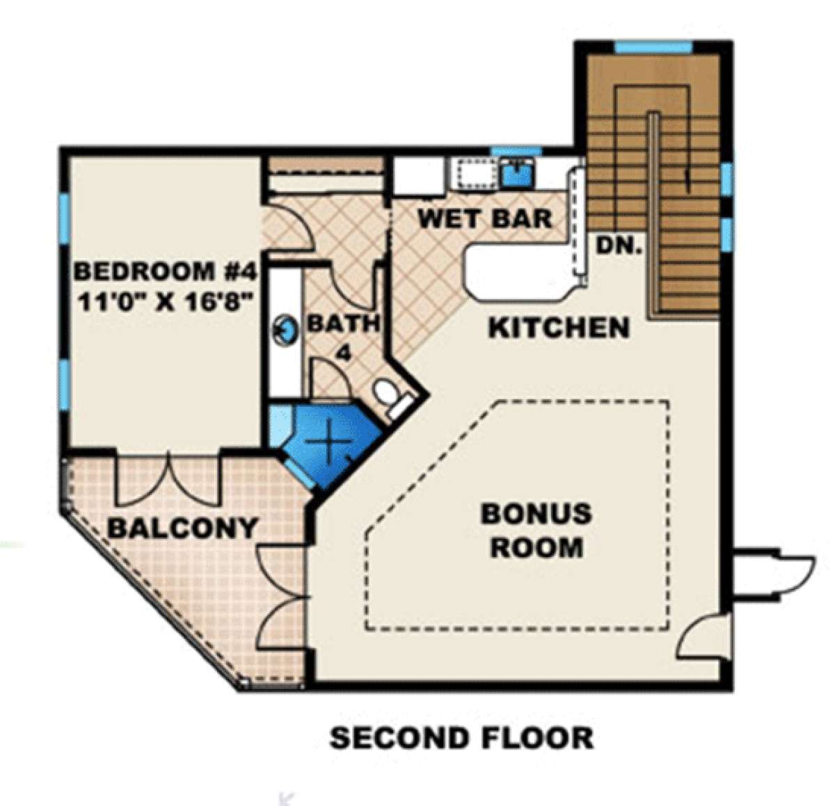 Floorplan 2 for House Plan #1018-00158