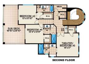 Floorplan 2 for House Plan #1018-00159