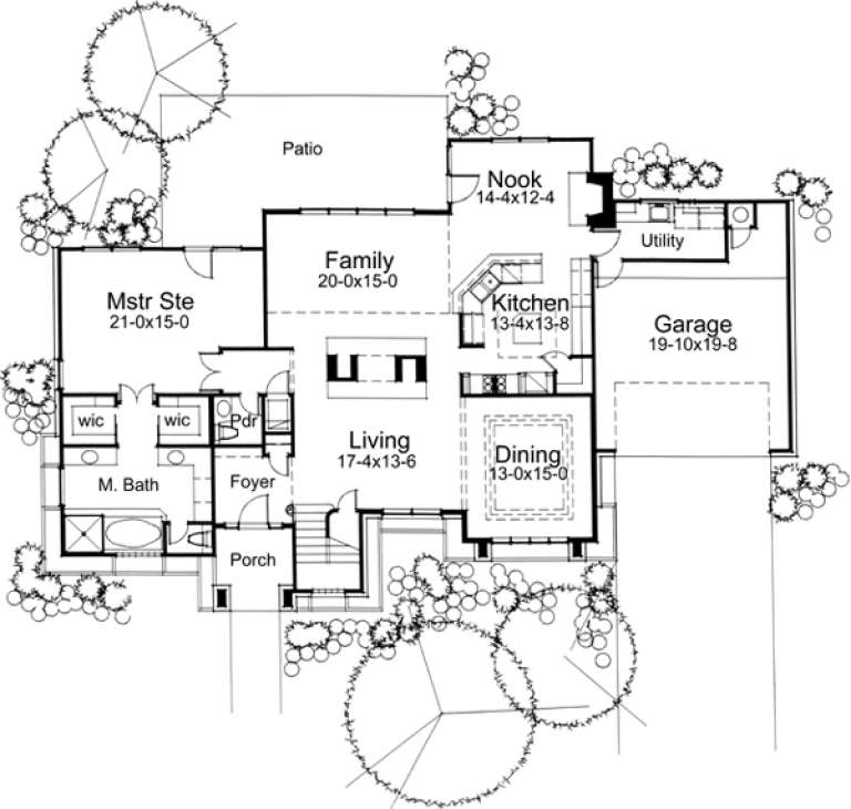 House Plan House Plan #15998 Drawing 1