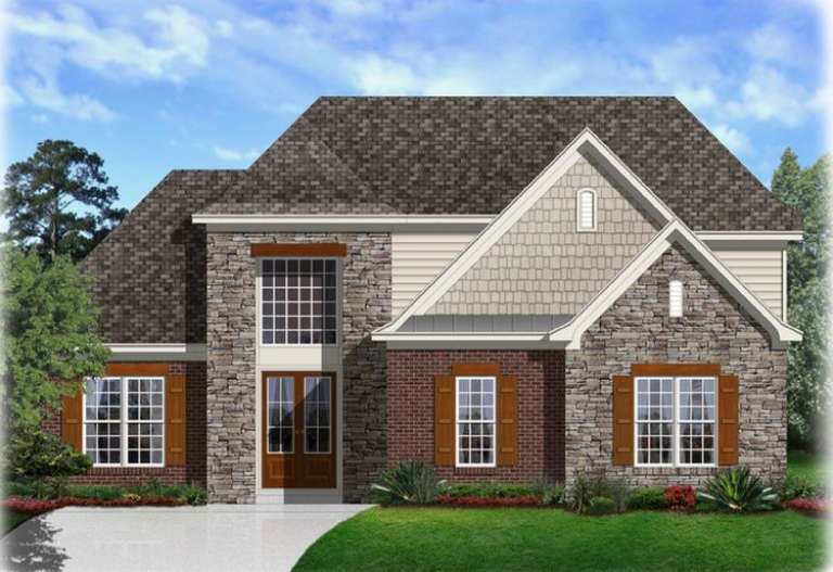 House Plan House Plan #16002 Front Elevation