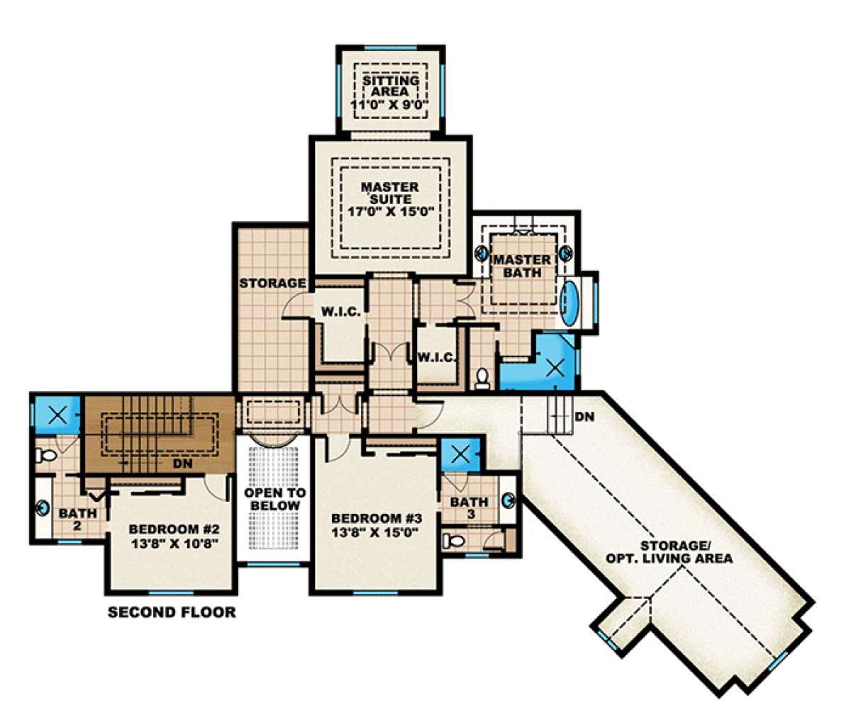 Floorplan 3 for House Plan #1018-00162