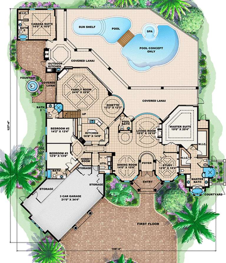 House Plan House Plan #16009 Drawing 1
