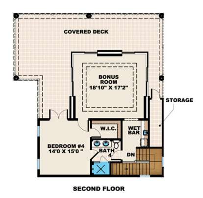 Floorplan 2 for House Plan #1018-00167