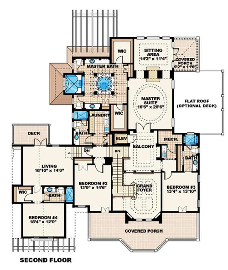 House Plan House Plan #16014 Drawing 2