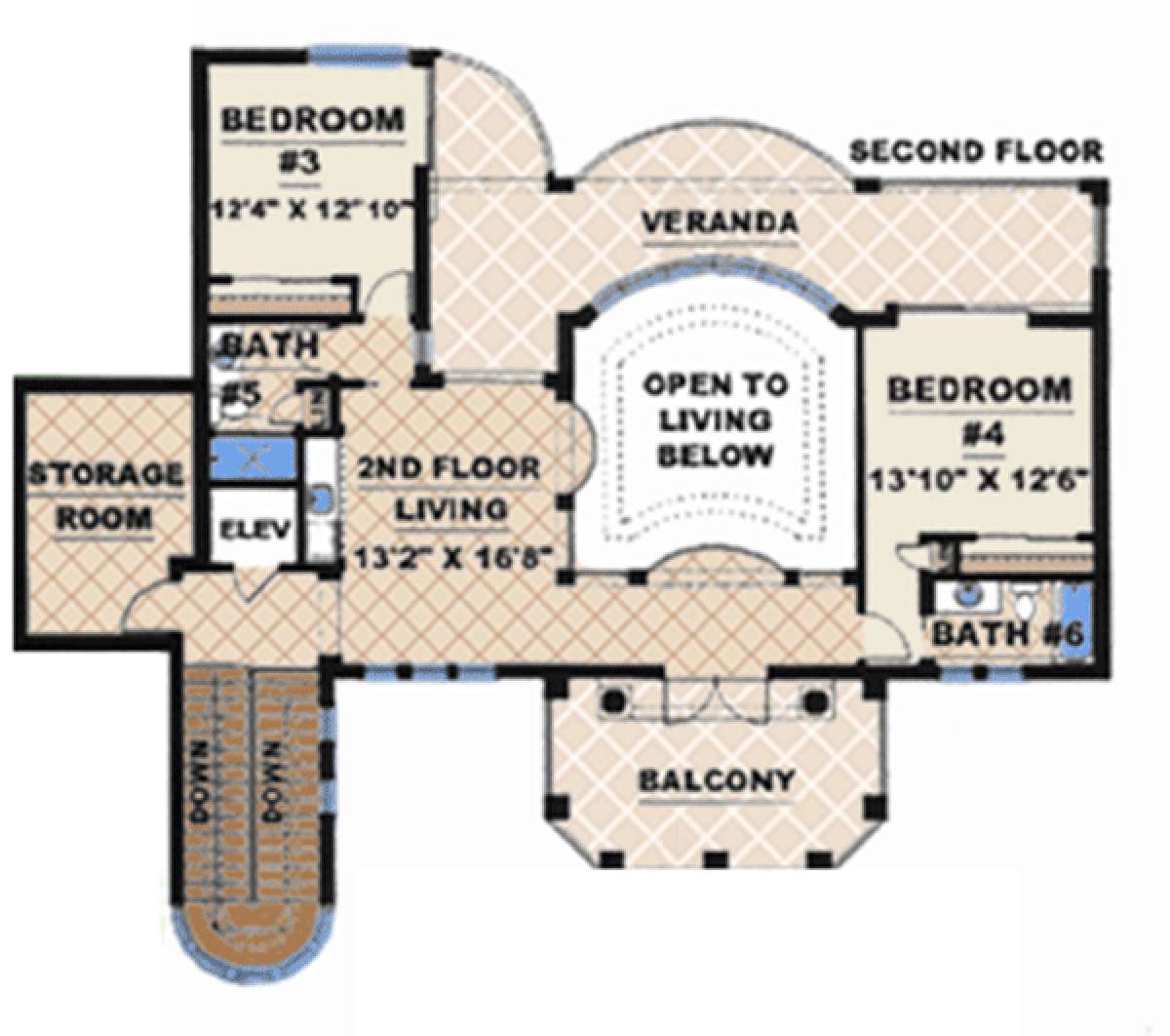 Floorplan 2 for House Plan #1018-00170