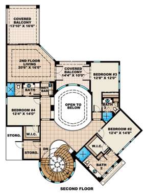 Floorplan 2 for House Plan #1018-00175