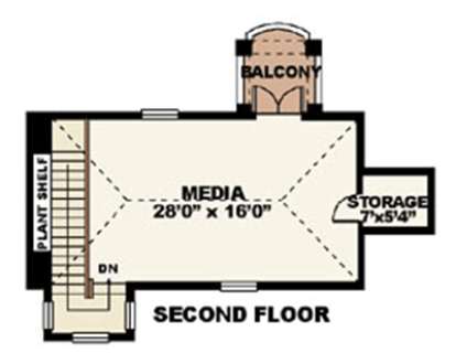 Floorplan 2 for House Plan #1018-00177