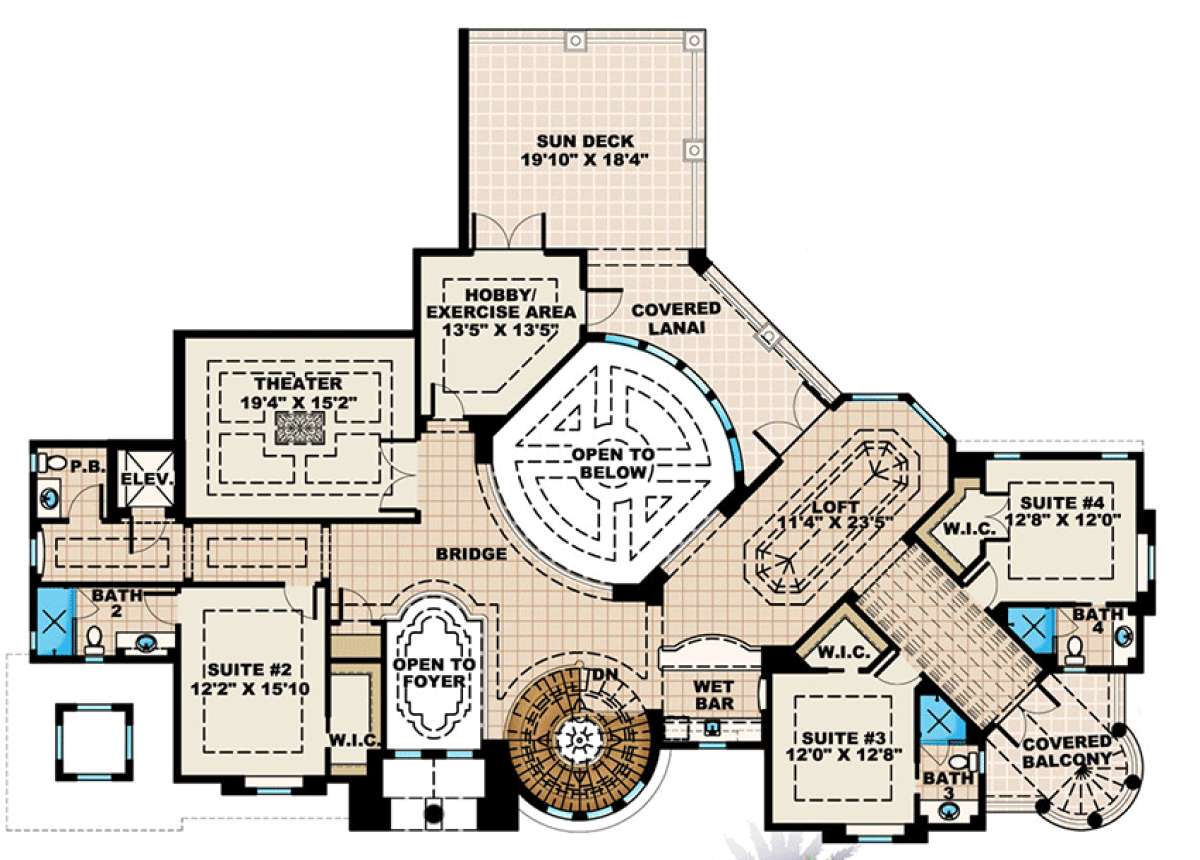 Floorplan 2 for House Plan #1018-00183