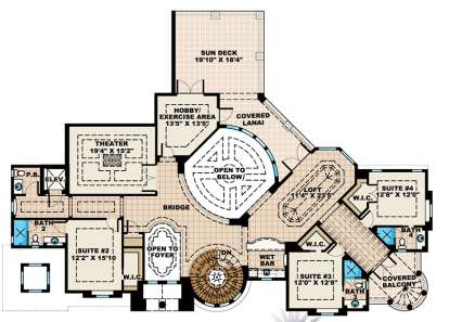 House Plan House Plan #16028 Drawing 2