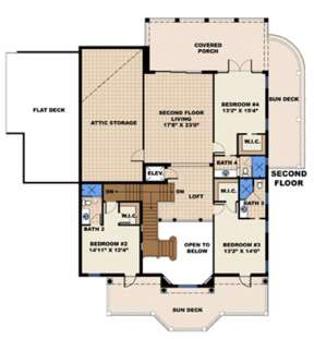 Floorplan 3 for House Plan #1018-00184