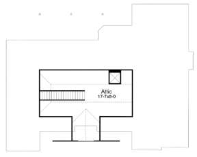 Attic for House Plan #9401-00060