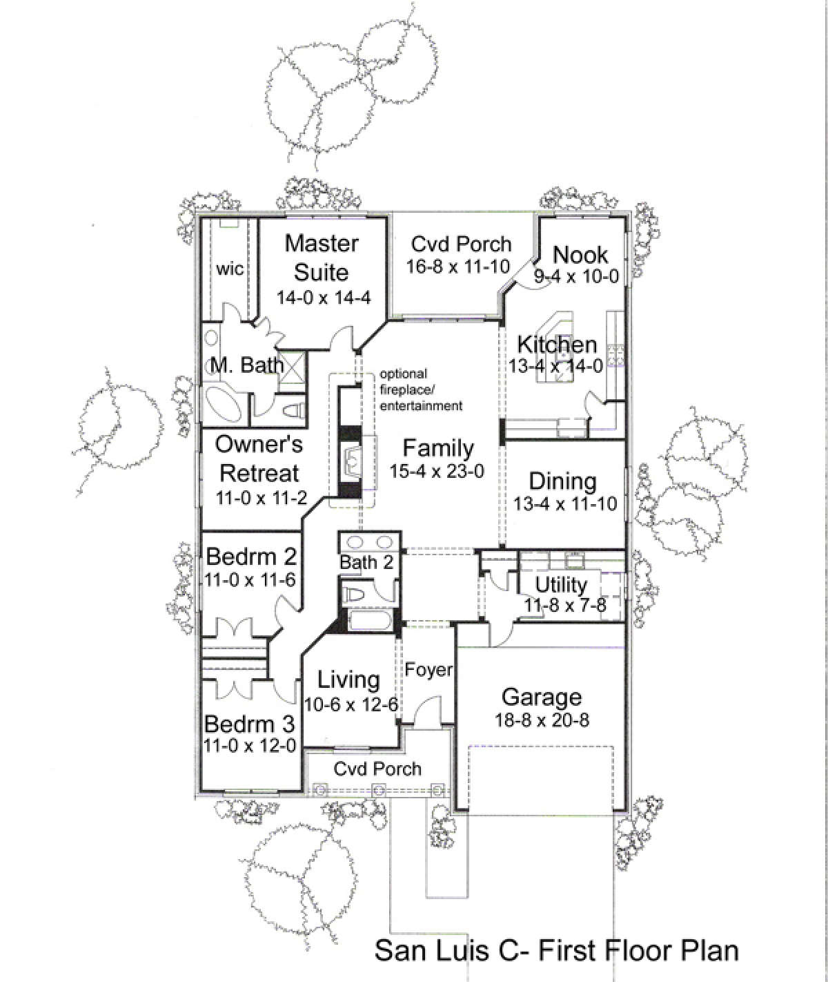 Main Floor for House Plan #9401-00061
