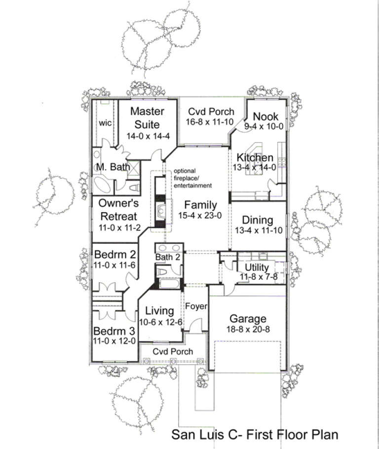 House Plan House Plan #16040 Drawing 1