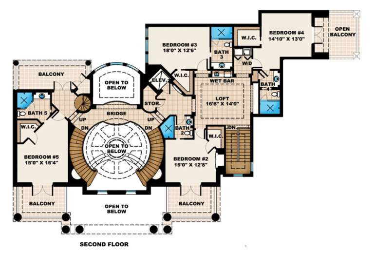 House Plan House Plan #16041 Drawing 2