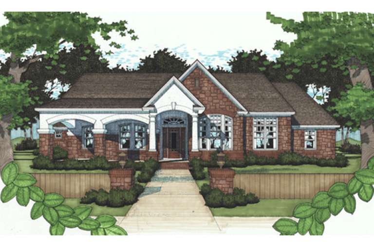 House Plan House Plan #16042 Front Elevation