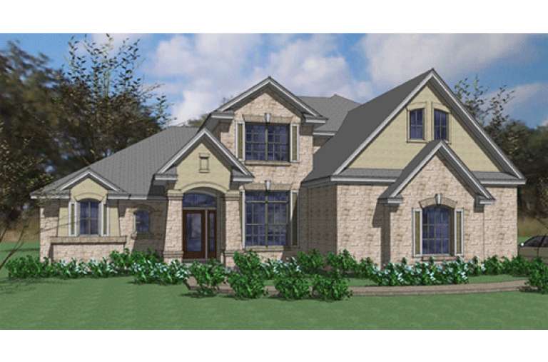 House Plan House Plan #16043 Front Elevation