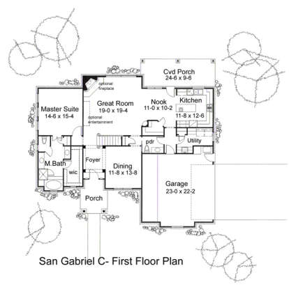 Main Floor for House Plan #9401-00063