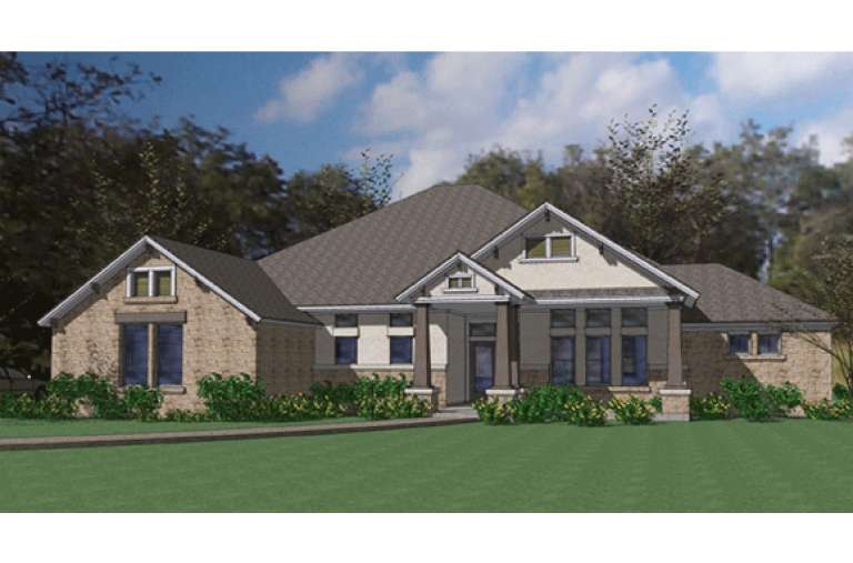 House Plan House Plan #16044 Front Elevation
