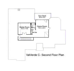 Second Floor for House Plan #9401-00064