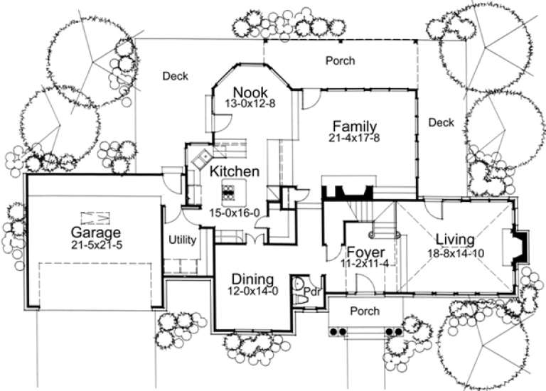House Plan House Plan #16045 Drawing 1