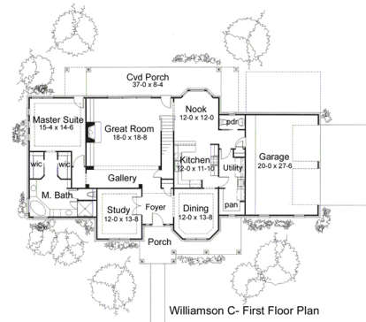 Main Floor for House Plan #9401-00066