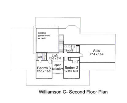 Second Floor for House Plan #9401-00066