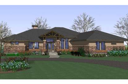 Country House Plan #9401-00067 Elevation Photo