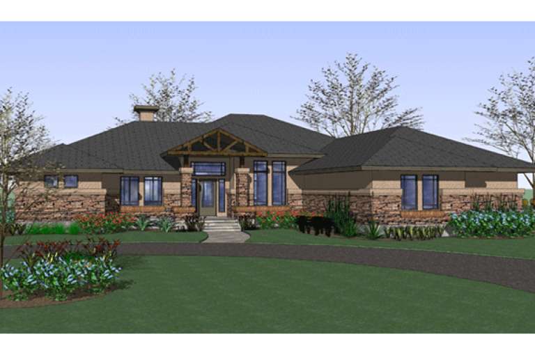 House Plan House Plan #16047 Front Elevation